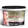 Acrylic plaster with approximating function