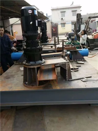 LWGJ series 320 model H steel beam bending machine 