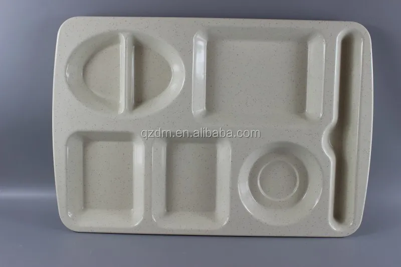 Melamine Divide Dish Plastic Restaurant plate