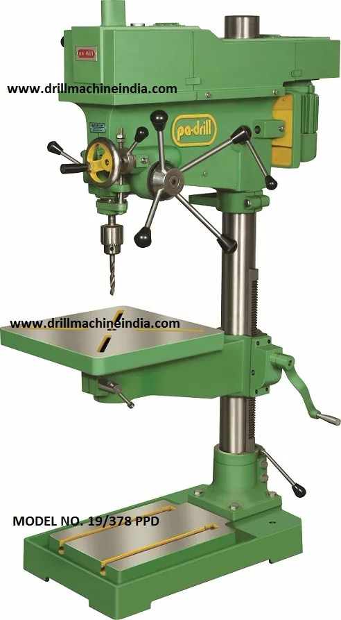 Pa-drill Brand 19 Mm Cap. 378 Mm Center Drill Press - Buy Large Drill ...