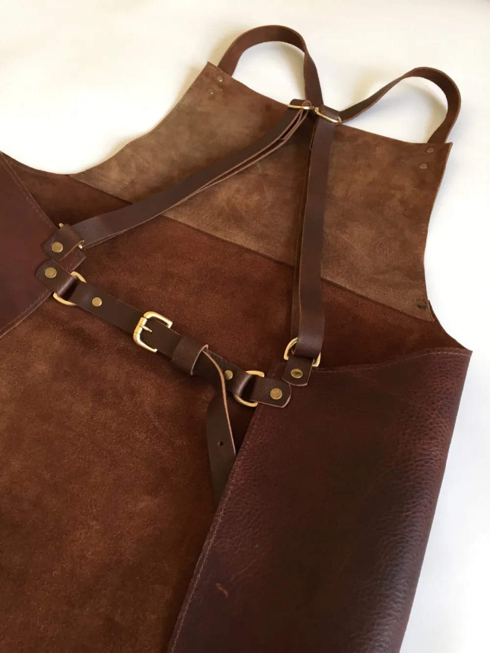 Carpenters Barber Real Leather Work Aprons Custom Buy Carpenters Work