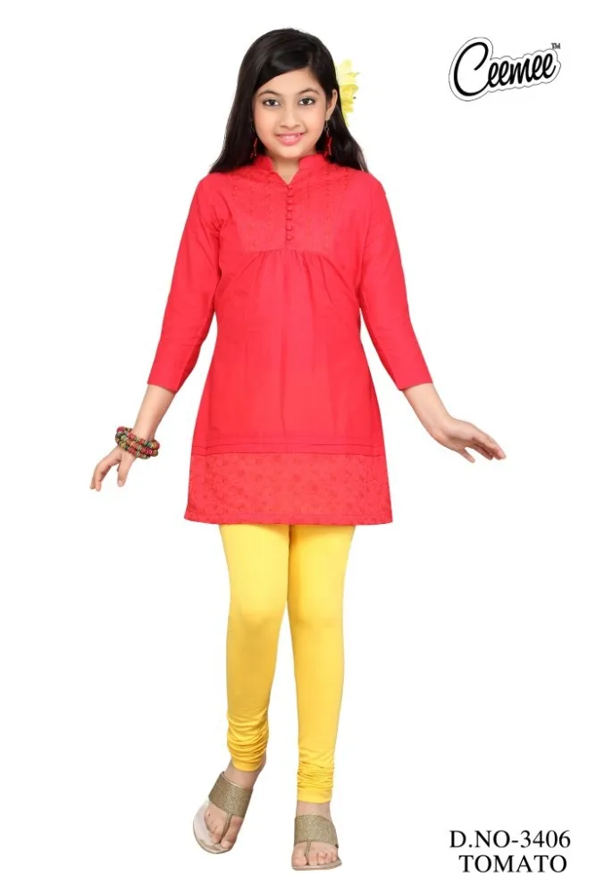 Best Looking New Embroidery Design Girls Wear Kurti Buy New Designer