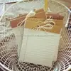 custom made handmade paper notepads made from recycled cotton rag paper sheets in size 3*4 inches made with 200 leaves