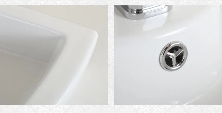Corner bathroom types of trough sink