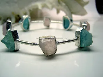 colored stone bracelets