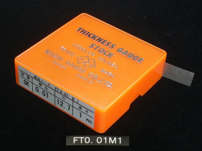 Feeler (Thickness) gauge, Ring gauge, View Feeler gauge, NAGAI GAUGES