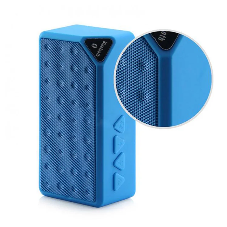 Mini Speaker X3 Cube Blue Tooth Speaker Portable Wireless Handsfree Tf 