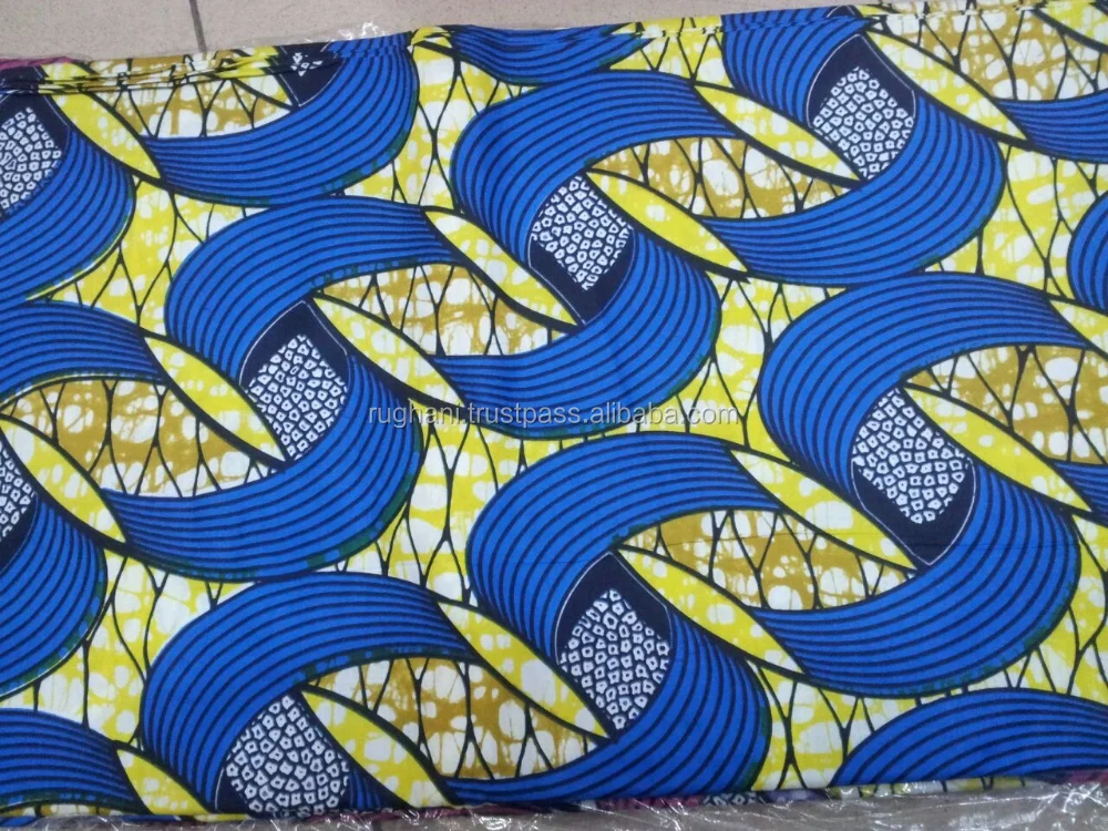 African Real Wax Prints Veritable Real Wax Printed Fabric Cotton