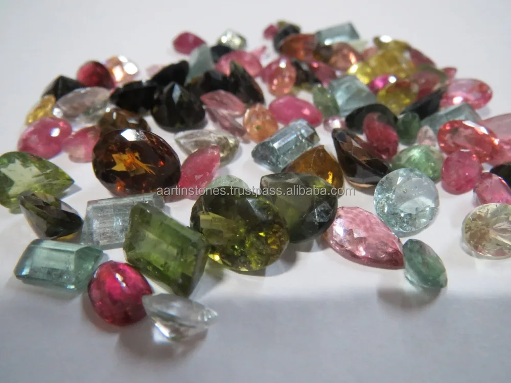 Tourmaline Loose Faceted Gemstones Buy Tourmaline Loose Faceted