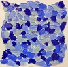 HAWAII TIDE blue dark mixed color shape spa tiles floor wall pool mosaic tile