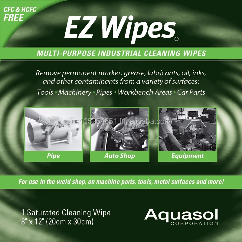 Industrial Cleaning Wipes Ez Wipes From Aquasol Welding Buy