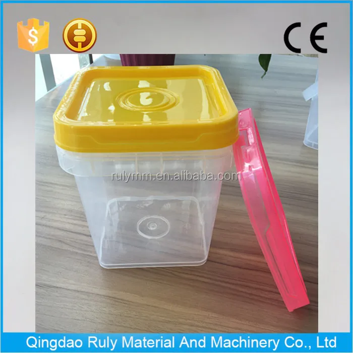 Clear Containers Golf Ball Plastic Bucket With Locking Lids Buy Golf