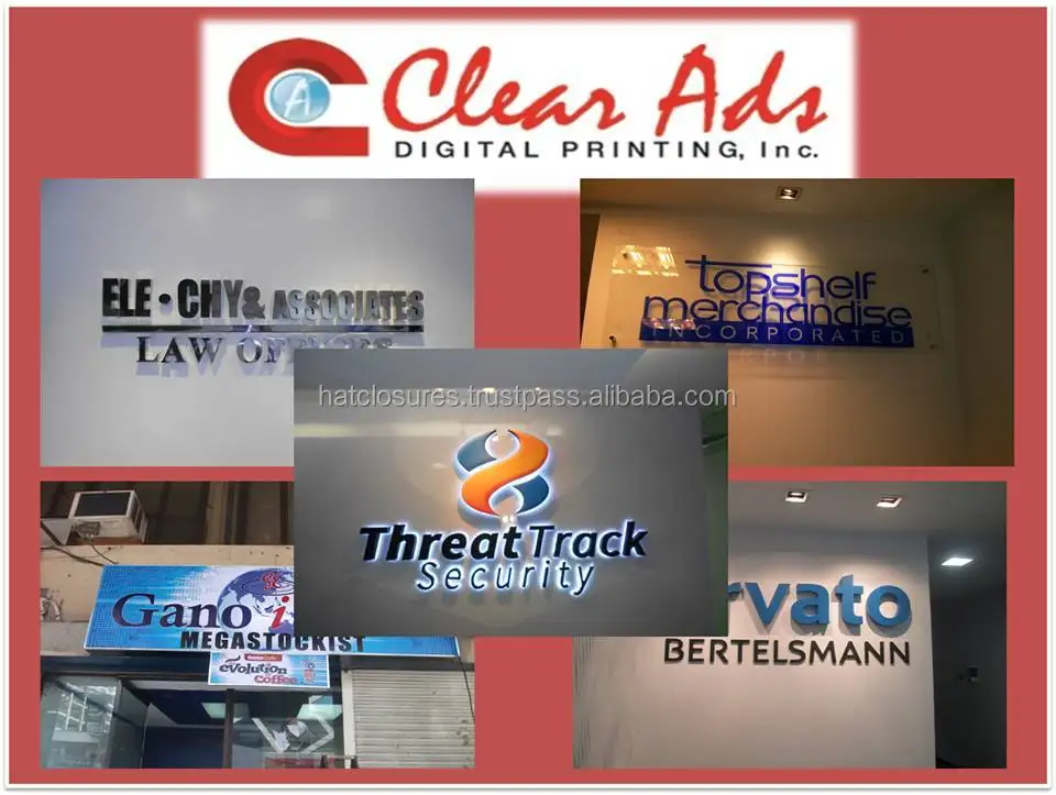 High Quality Panaflex Signage Maker In Metro Manila,Philippines Buy
