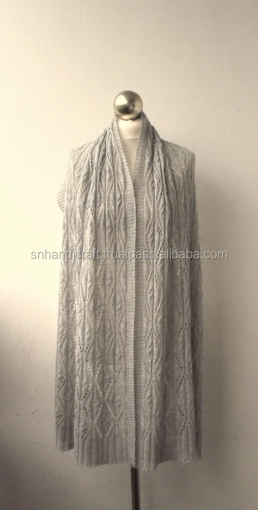 knitted stole