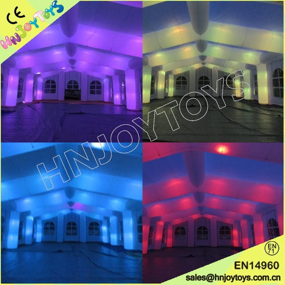 LED Light Inflatable Marquee Tents for Parties and Events