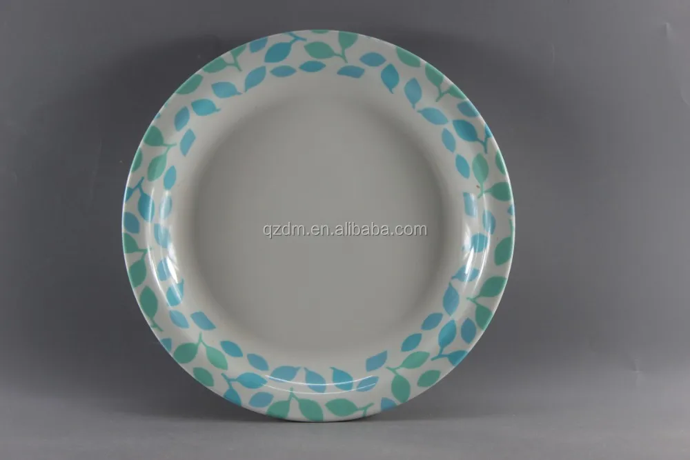 30 Melamine Deep Soup Plate Reusable Plastic Dinner Plate