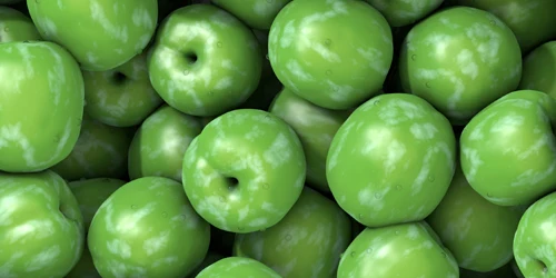 fresh green plums and black plums from south africa