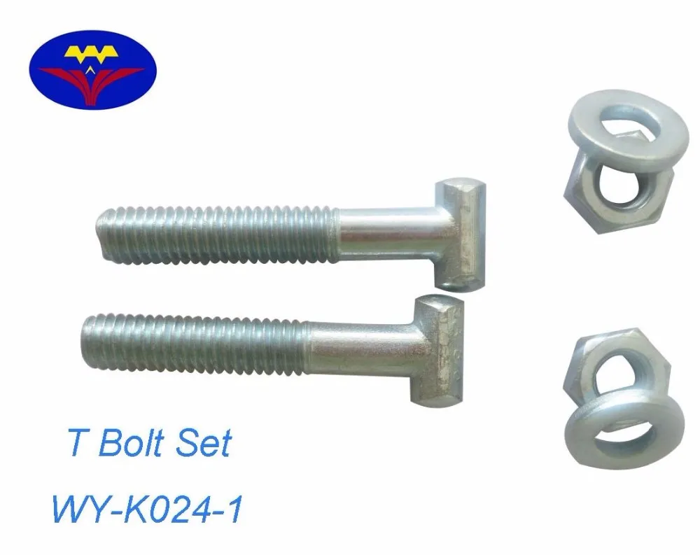 En741 Standard Grade 8.8 Threaded T Bolt For Off Shore Industry