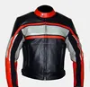 Men's Motorbike 100% Real Leather jacket top Quality