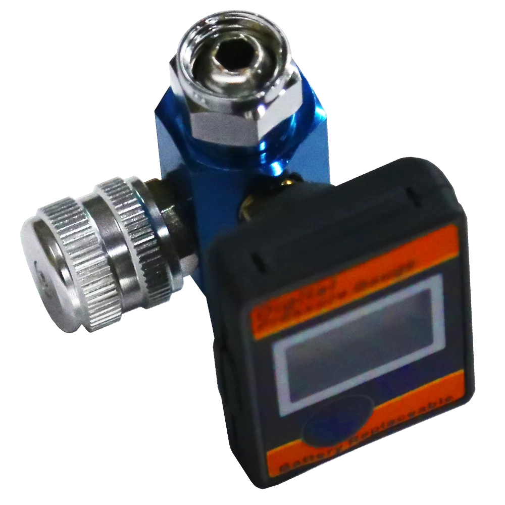 Adjusting Valve 1/4" Air Compressor Spray Paint Gun Digital Air