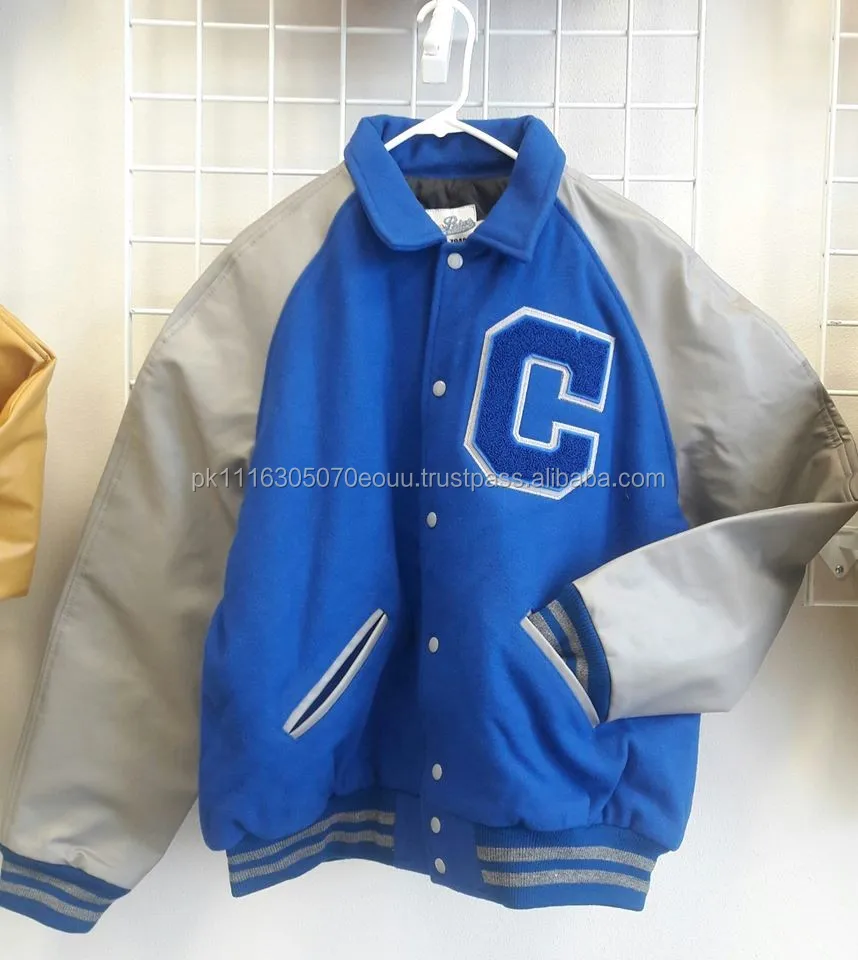 Mens Boys Unisex Varsity Letterman University College Baseball Jacket
