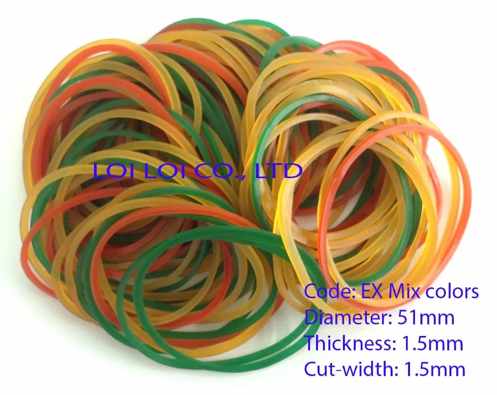 Small Popular Size Thin Beautiful Rubber Band Produce From Svr 3l