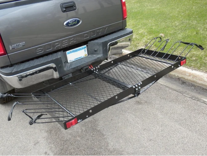 60'' Trailer Hitch Cargo Carrier Box For 2'' Receivers - Buy Trailer ...