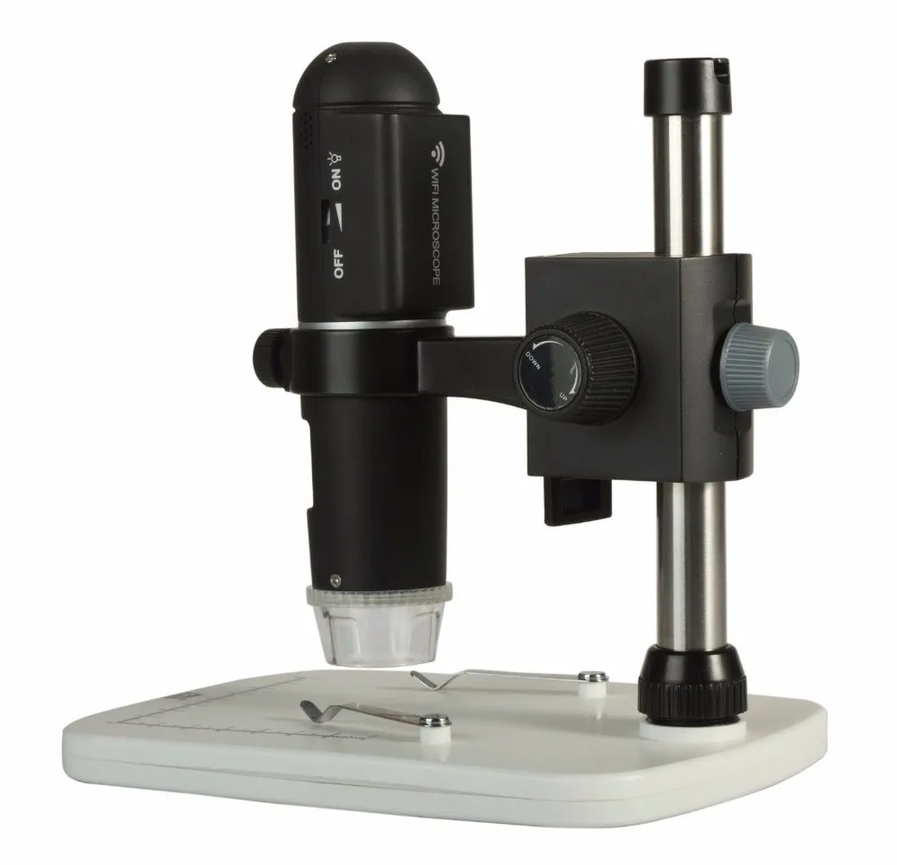 Um018 10x~200x 720p Hd 1mp Wifi Digital Microscope 6 Led For Ios Iphone