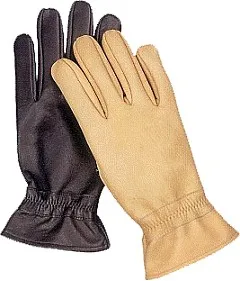 真正的小羊皮羊皮皮革驾驶警察时尚服饰手套.