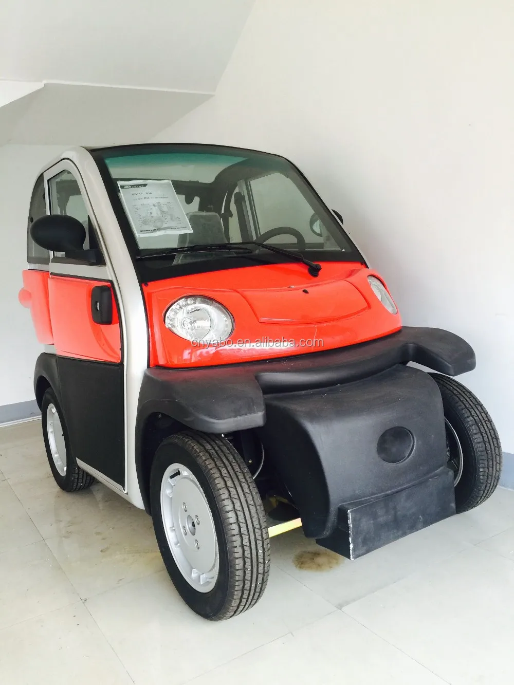 2 Seats Abs Electric Car 60v 100ah Leadacid Battery 2800w Disabled