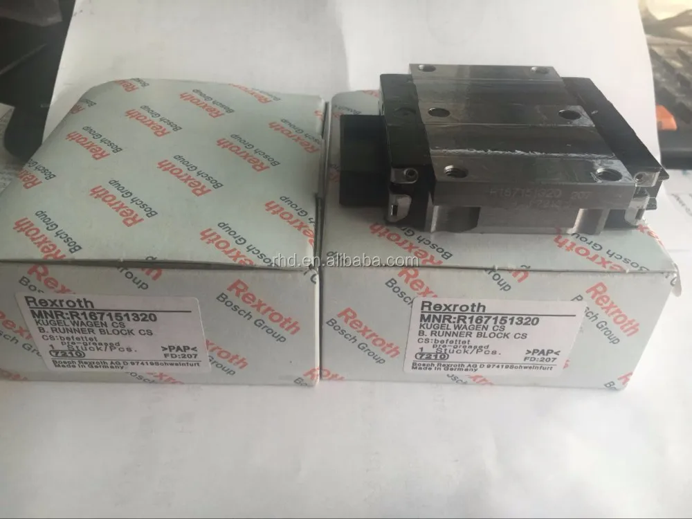 Original Rexroth Ball Runner Blocks R167151320 Buy Ball Runner Blocks