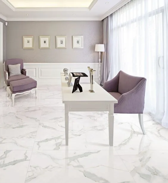 calaccata porcelain tile interior design