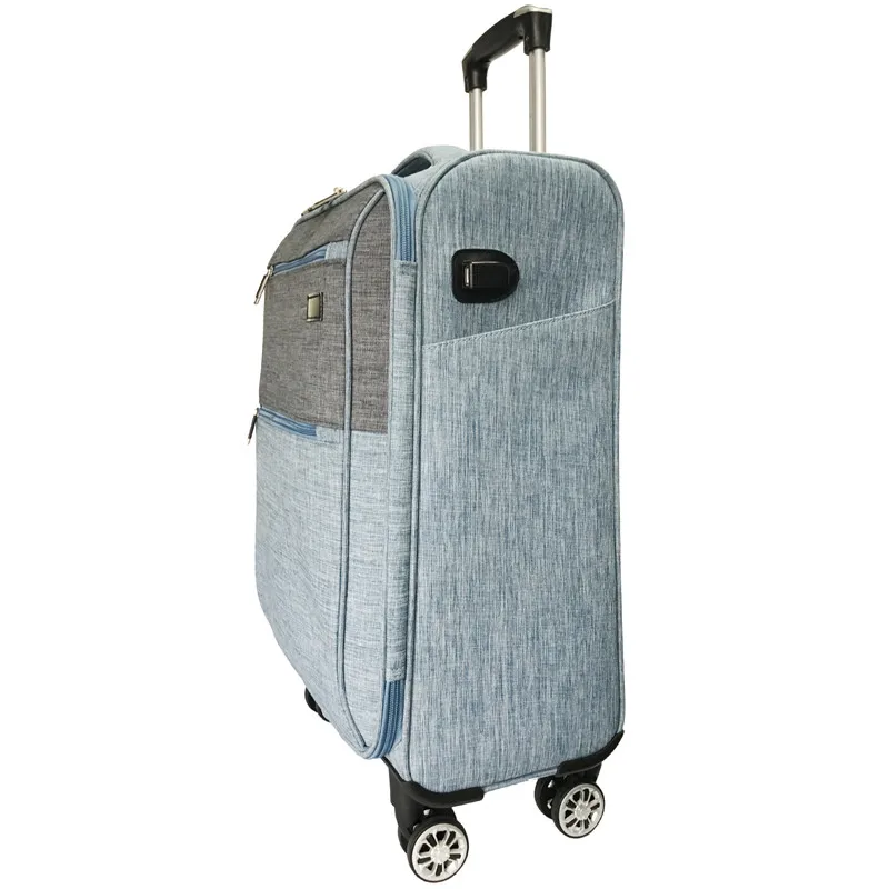 10 Years Factory Polyester Polyester Luggage Trolley Buy Luggage