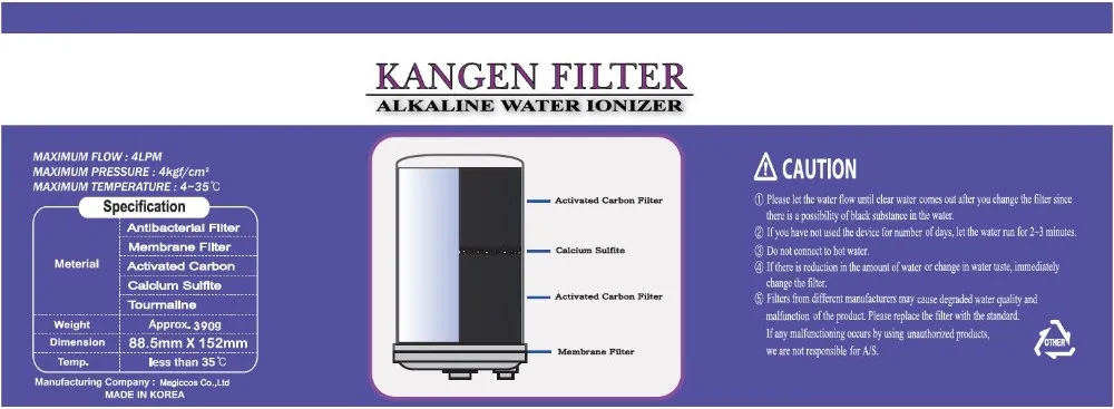 kangen 8 filter