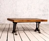 Industrial singer coffee table