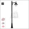 Single Armature Cheap Outdoor Lighting Pole Decorative Lighting Garden Lamp Post