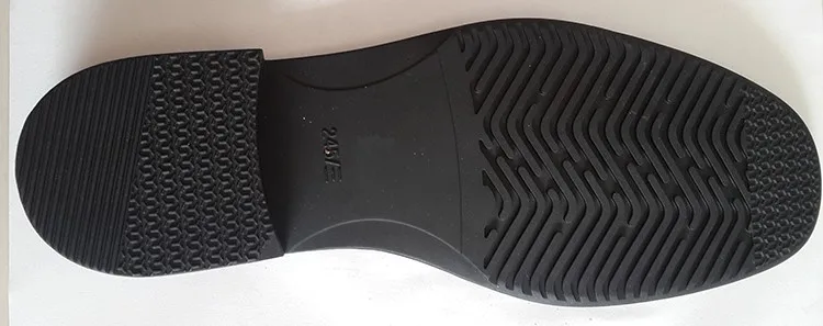 black shoe sole dressing