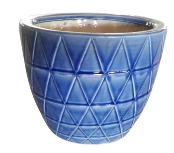 Round Ceramic Flower Pot Color Glazed Garden Round Ceramic Flower Pot Color Glazed Garden Planter