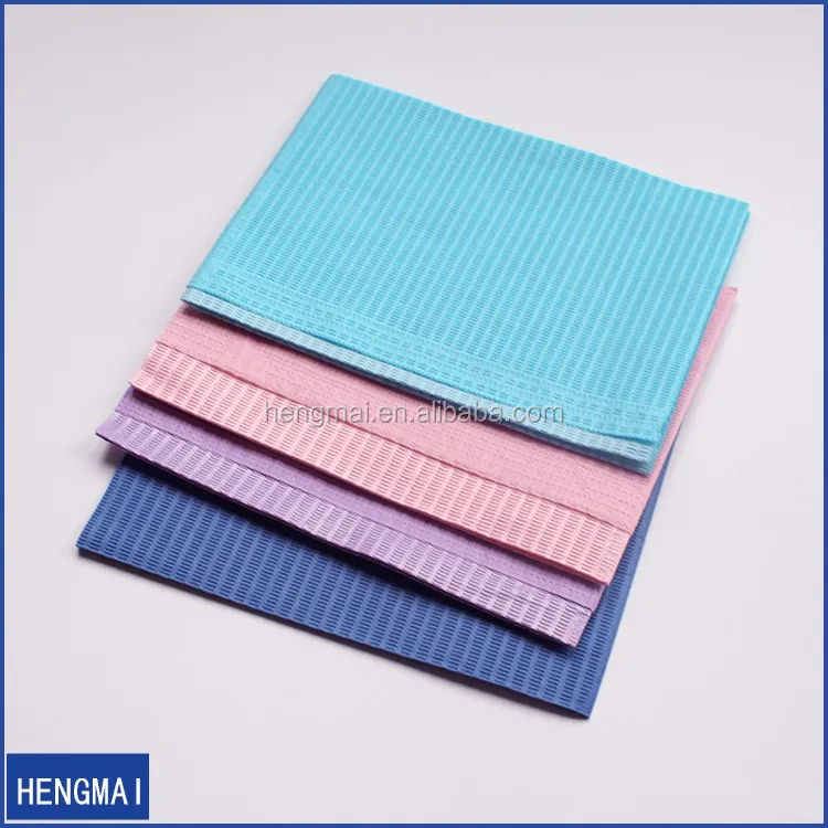 Dental Napkin With Tiles Disposable Patient Bibs Buy Dental Napkin