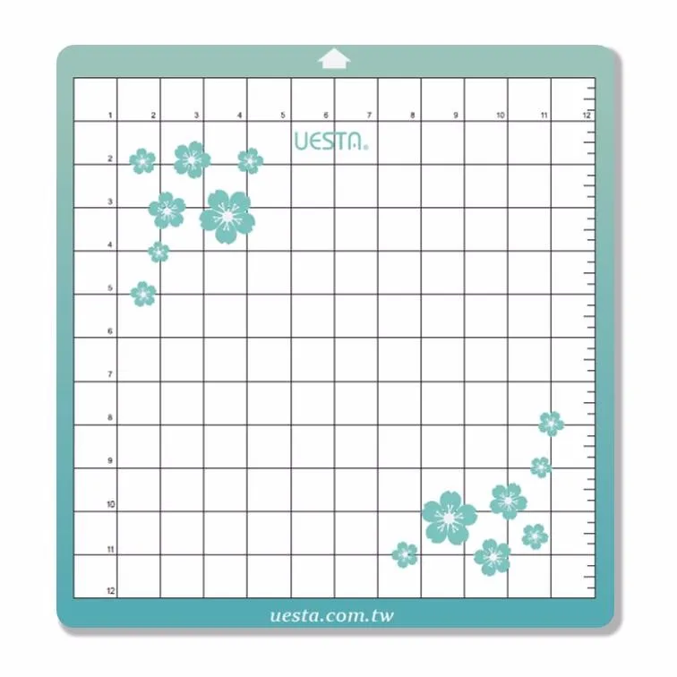 Light Grip Cardstock 12 by 12 Vinyl Plotter Die Cutter Machine Self Adhesive Cutting Mat