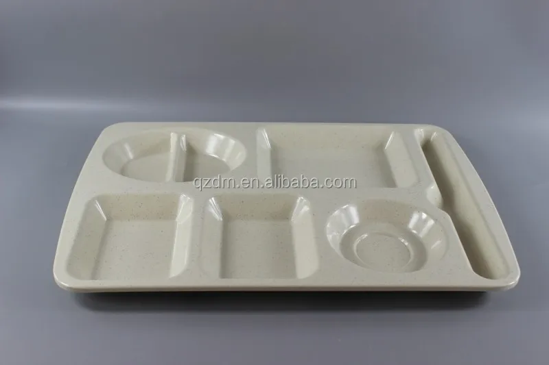 Melamine Divide Dish Plastic Restaurant plate