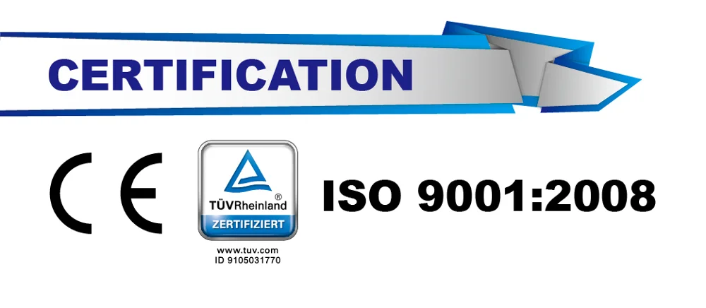 COMPANY CERTIFICATION