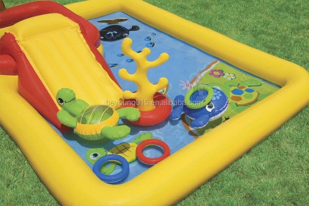 intex rainbow ring inflatable pool