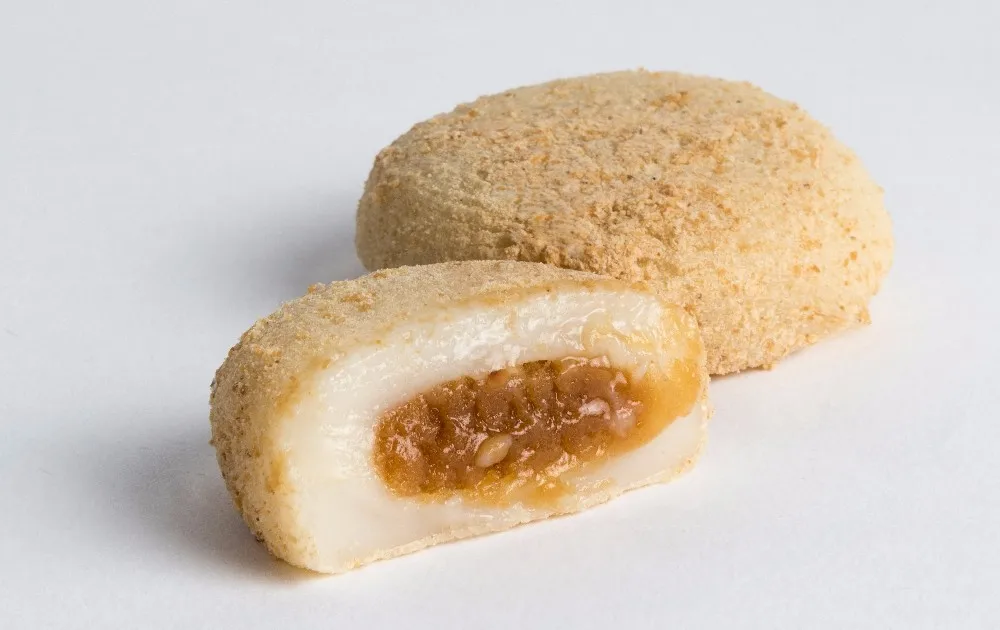high quality glutinous rice peanut mochi
