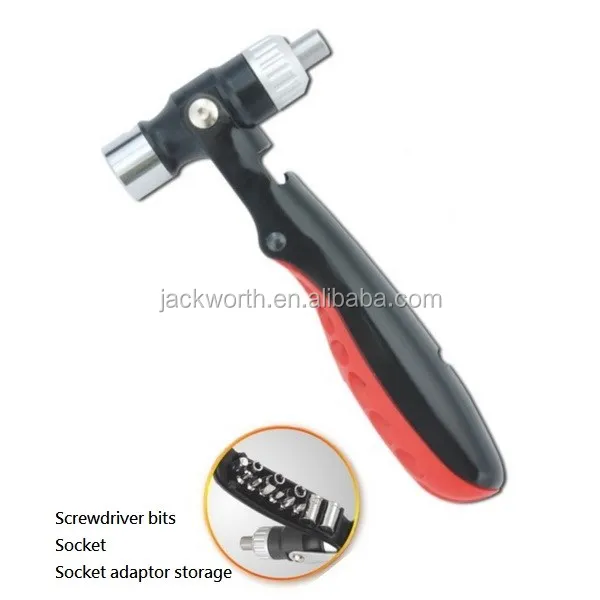 Patented Multifunction Hammer Hand Tool Kit 3in1 Diy Hand Tool