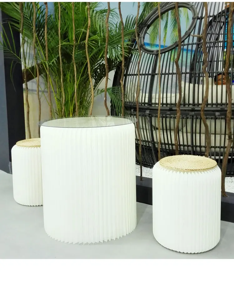 Multiple Shape Morden Environmental Accordion Paper Classic Office