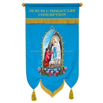 Catholic Church Flags Buy Embroidered Badges Product On