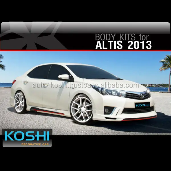 Koshi Sport Body Kit For New Toyota Altis 2013 - Buy Body Kit,Altis ...