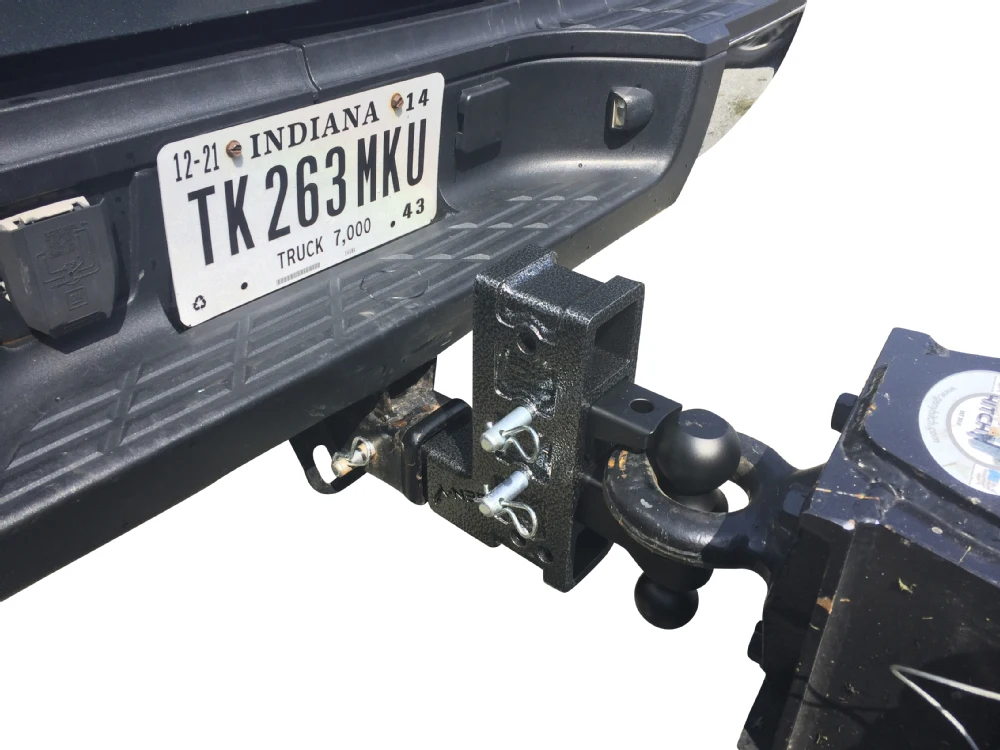 Geny 324,2" Drop Pintle Hitch Combo,Solid Shank Drop Hitch,Pintle,Drop