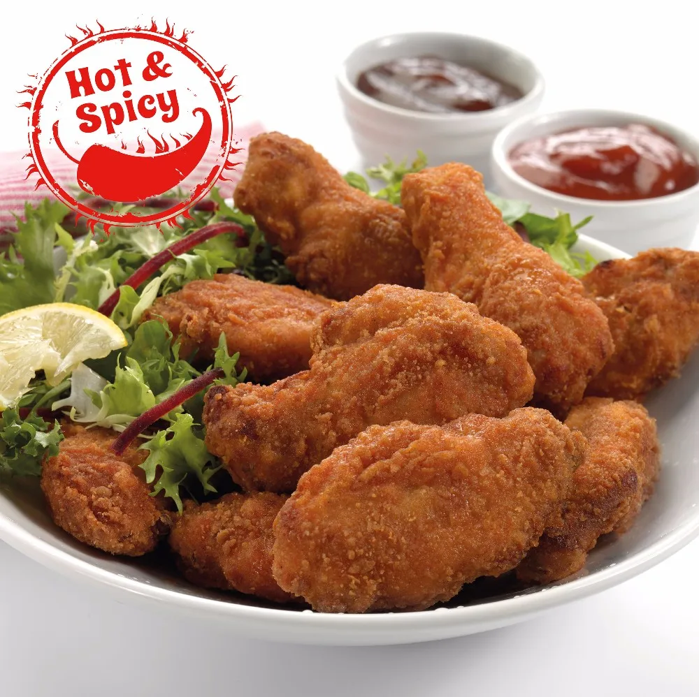 Halal Frozen Hot And Spicy Chicken Wings (breaded) - Buy ...